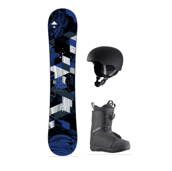 S ➜ ALQUILER SNOWBOARD EQUIPO COMPLETO ADULTO + CASCO 