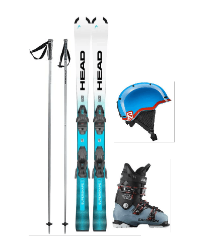 Q ➜ ALQUILER EQUIPO COMPLETO INFANTIL + CASCO 